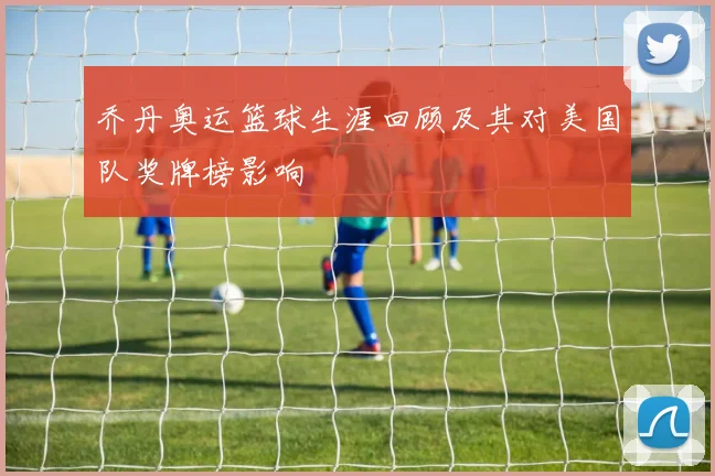 乔丹奥运篮球生涯回顾及其对美国队奖牌榜影响